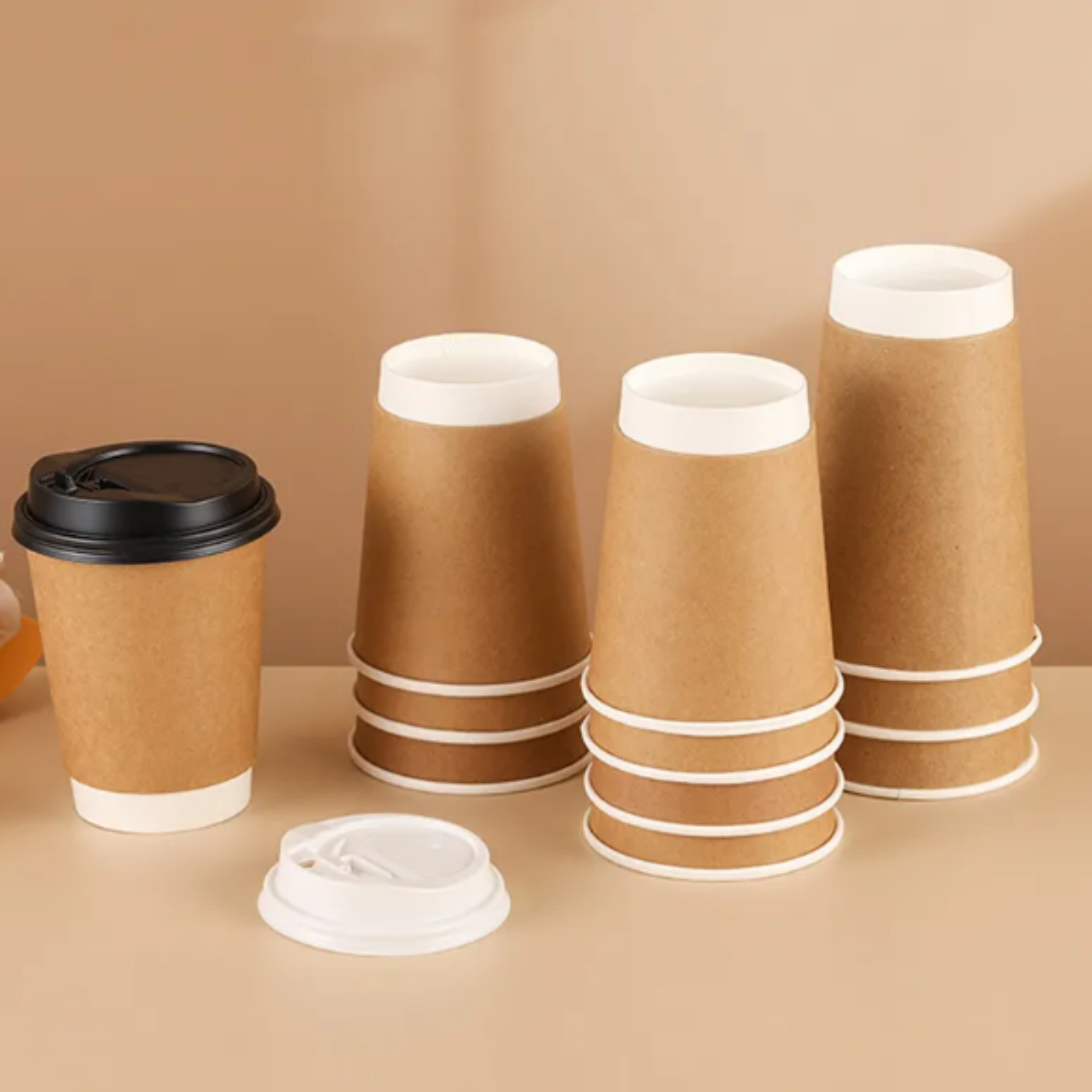 Kraft Paper Hot Cup 10 Oz