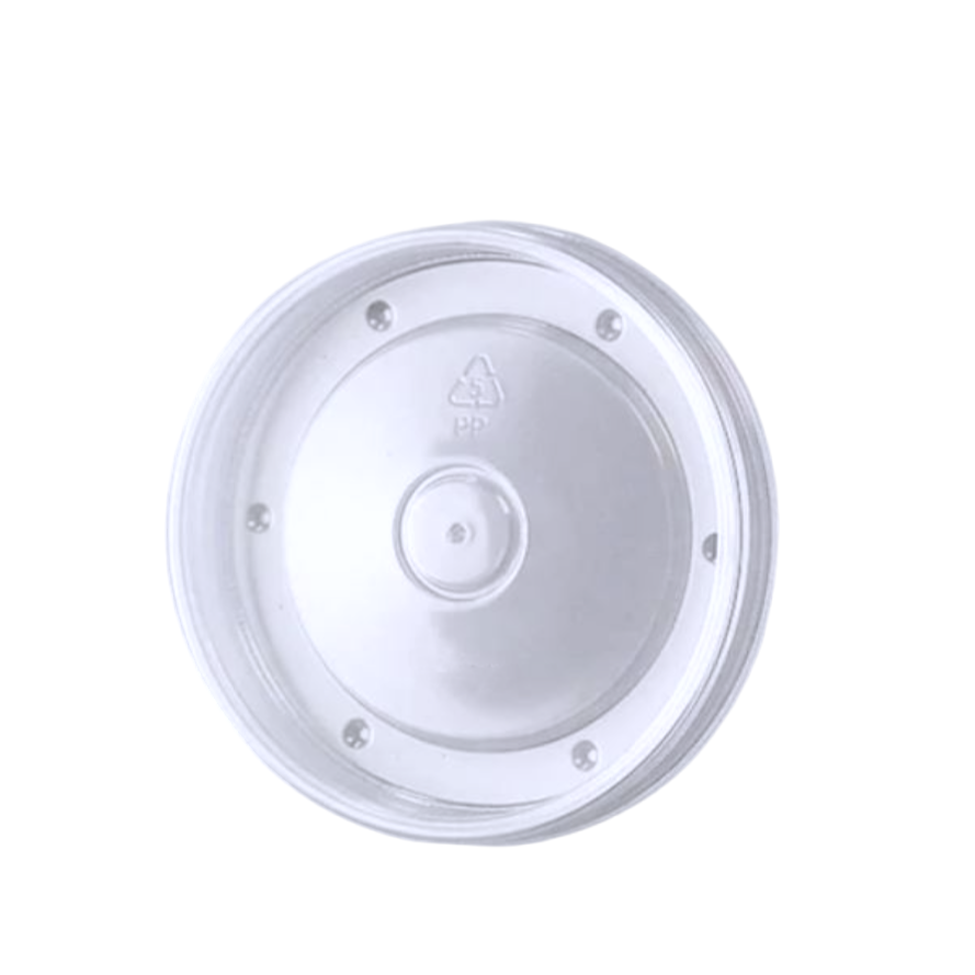 Clear Lids for Paper Containers 96 MM | Vented Lid & Leak-Proof | Comp ...