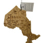 Destination Ontario Shaped Cutting & Serving Board Wholesale