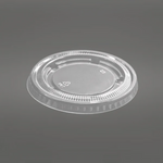 PET Flat Lid For 1.5-2 OZ Portion Cup