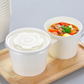 White Soup Container 10 Oz