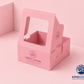 Wholesale Pink Cookie Boxes with Custom Logo – Low MOQ & Fast Production