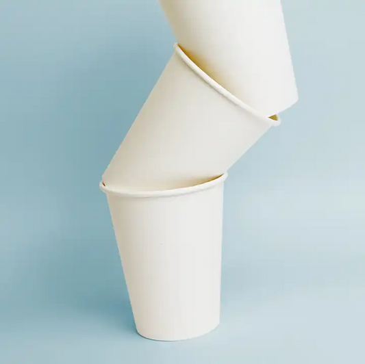 Single Wall White Paper Cup 16 oz - Affordable, Wholesale in Canada