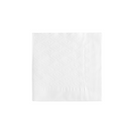 White 1/4 Fold Paper Dinner Napkins 2-Ply