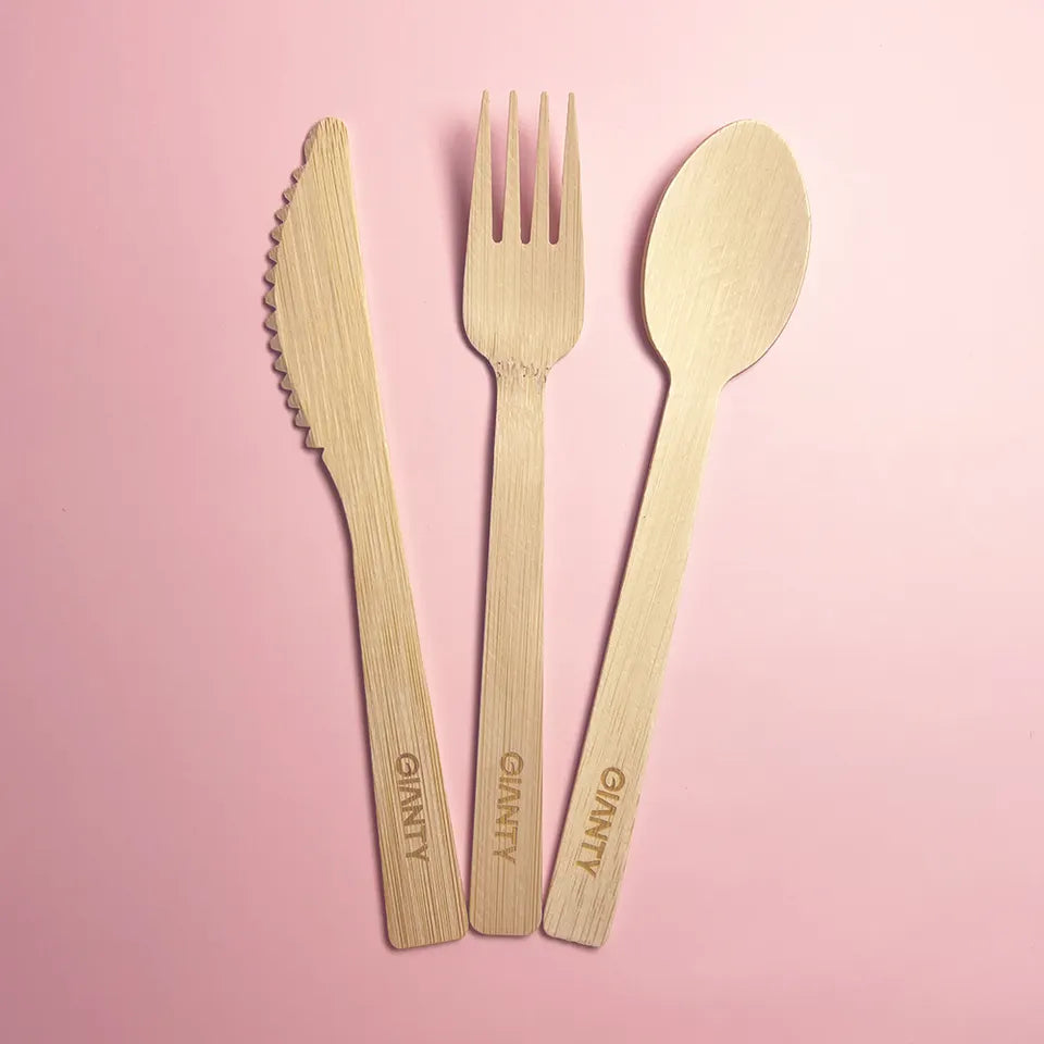 Bamboo Disposable Knives 6.7 inch Wholesale, Fast Delivery in Canada