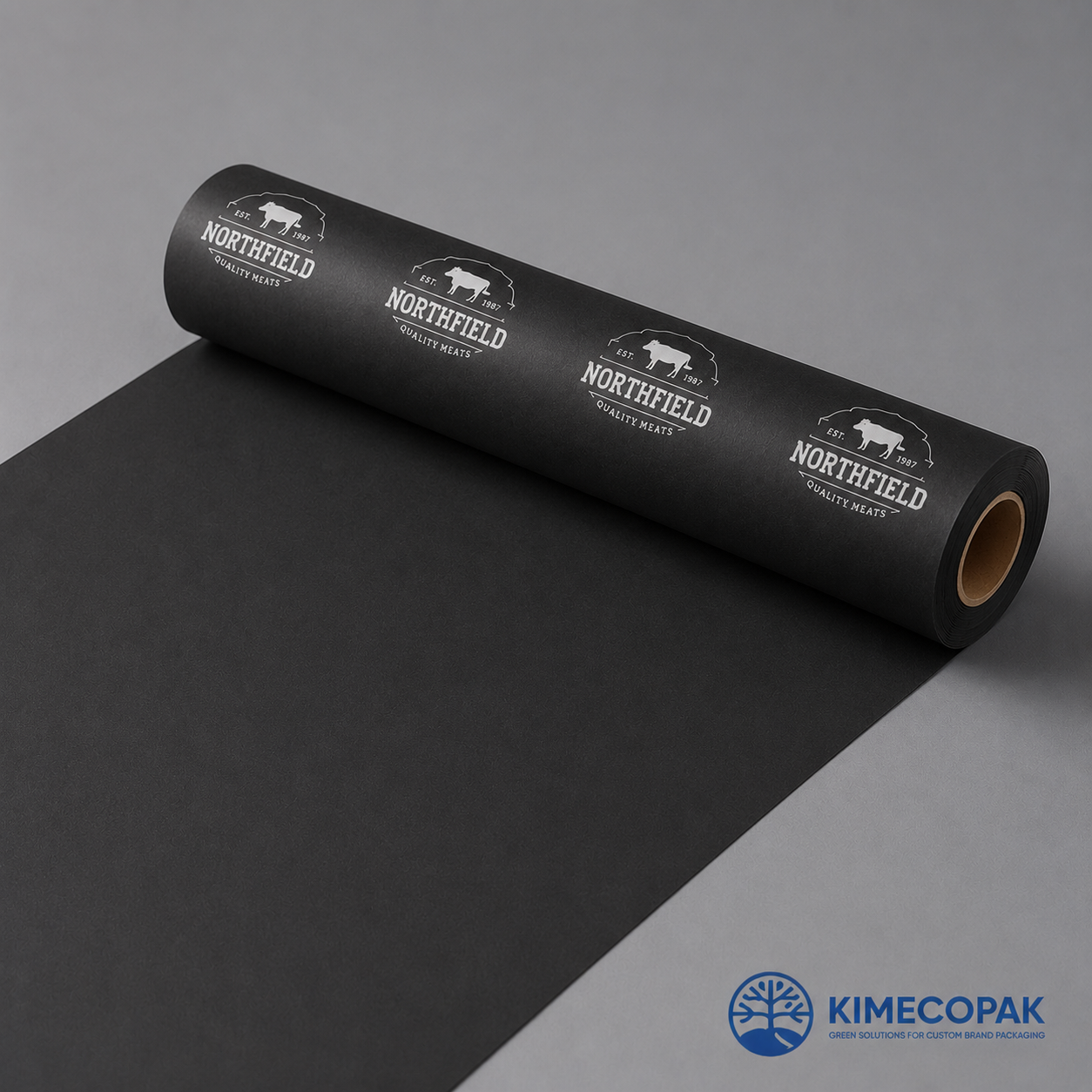 Black Butcher Paper Roll | Custom Black Butcher Paper with Logo, Size, GSM