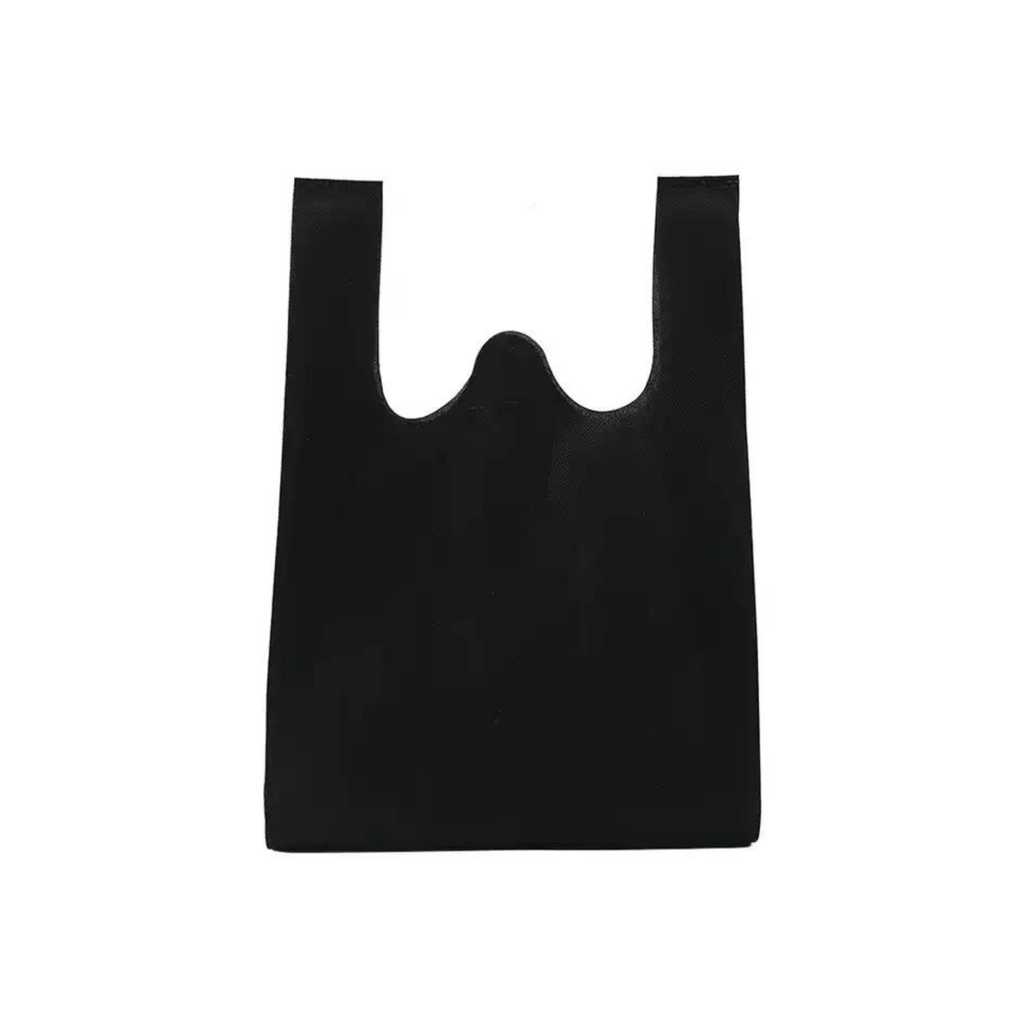 Black Non Woven Reusable Bags | Size M l For Shopping | CASE OF 400