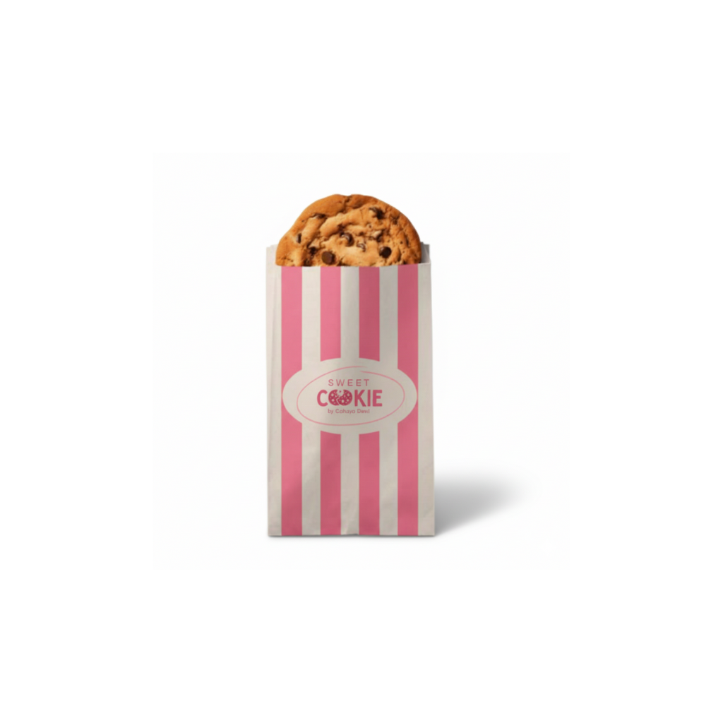 Custom Logo Paper Toast Bread Bag | For Bakery, Cookies, Snacks