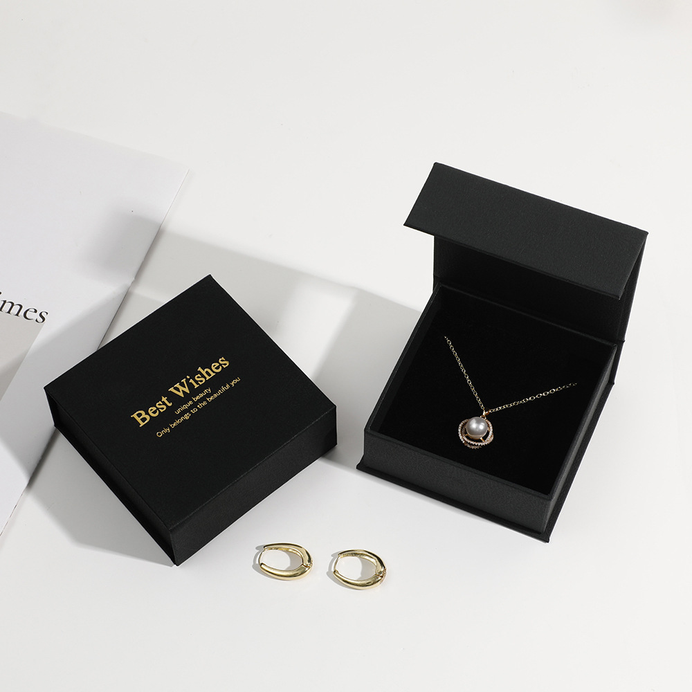 branded magnetic closure cosmetic box