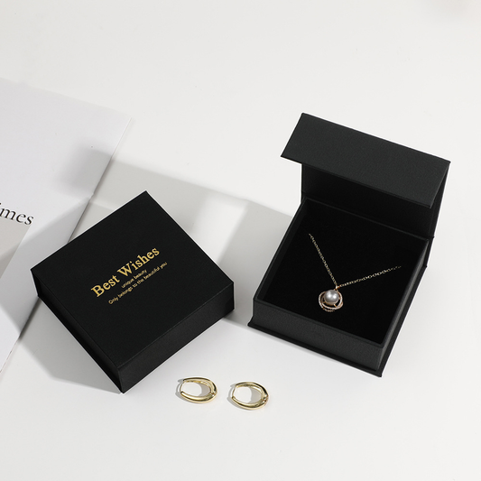 branded magnetic closure cosmetic box