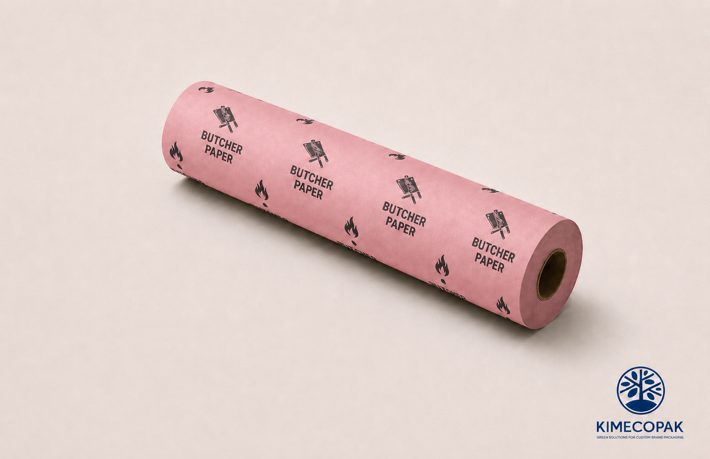 Custom Printed Pink Butcher Paper | Wholesale BBQ Wrapping Paper