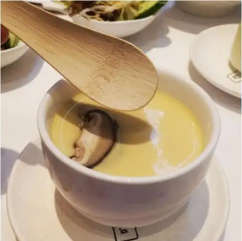 Compostable Bamboo Soup Spoon Wholesale, Fast Delivery in Canada