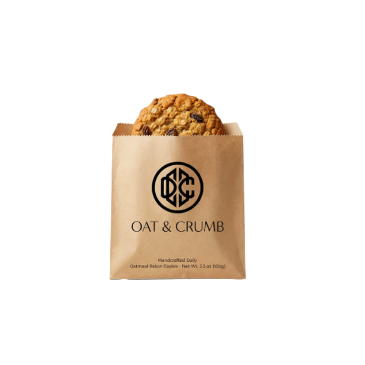 Custom Logo Paper Toast Bread Bag | For Bakery, Cookies, Snacks