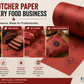 Premium Red Butcher Paper for BBQ Smoking, Meat Wrapping & Custom Branding