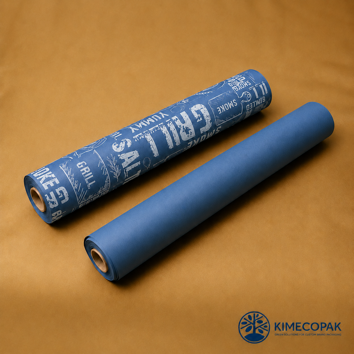 Blue Butcher Paper Roll | Bulk Orders, Custom Sizes & Logo