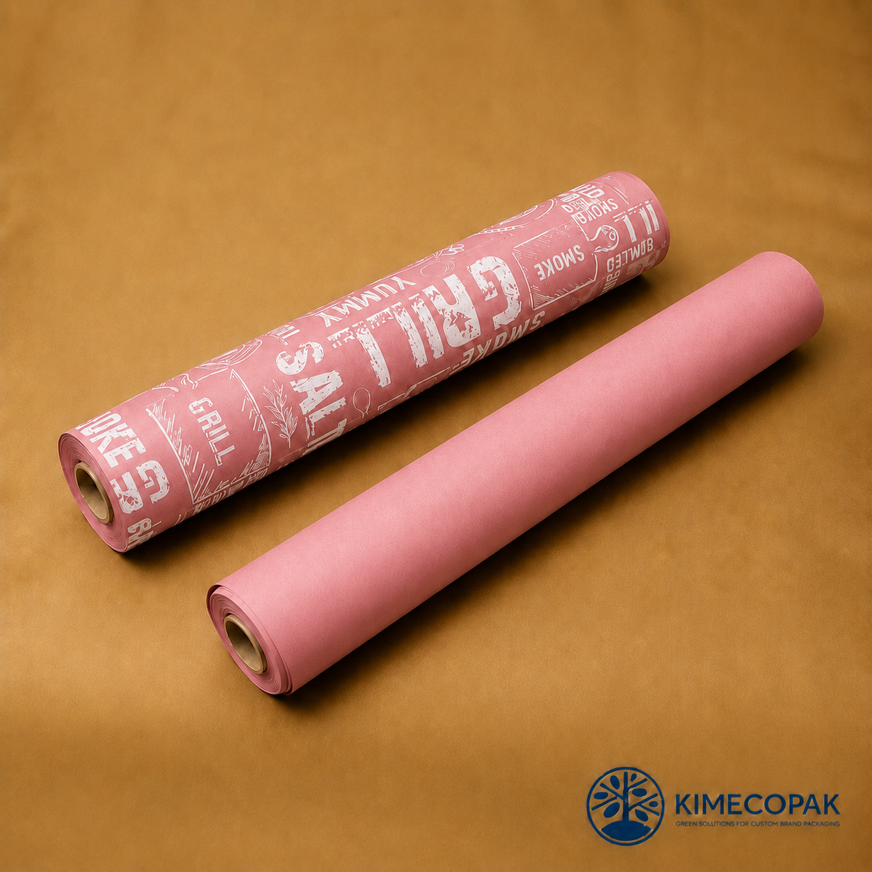 Custom Printed Pink Butcher Paper | Wholesale BBQ Wrapping Paper