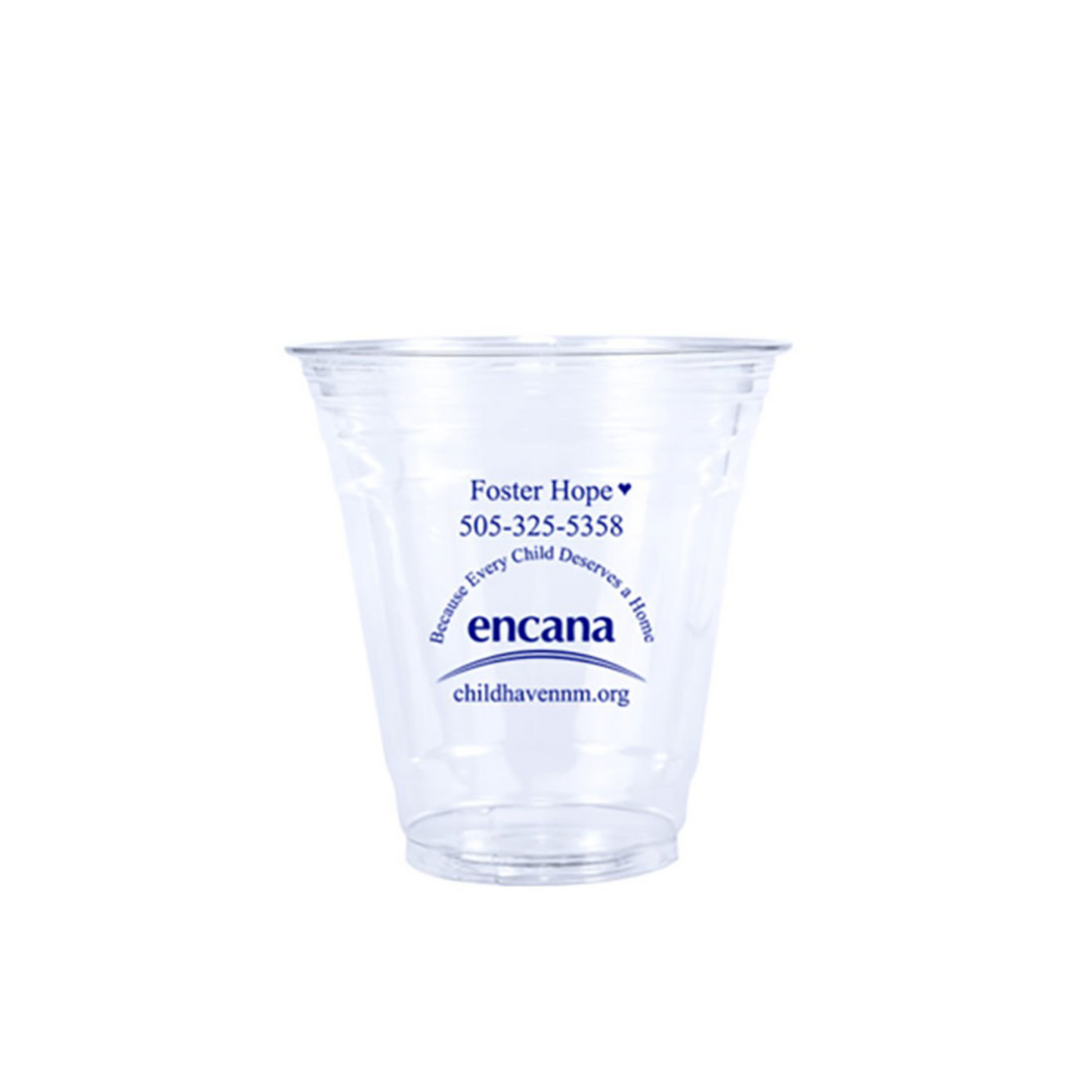 Custom Plastic COLD Cup 12 Oz 