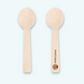 Ice Cream Wooden Spoon 10 CM | Ideal for Ice Cream, Yogurt, and Desserts | 1000 Pcs/Case