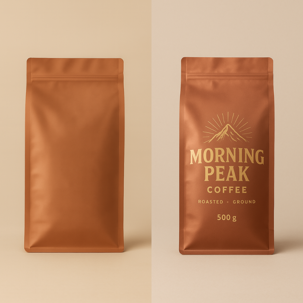 Custom printed bakery bags wholesale Canada