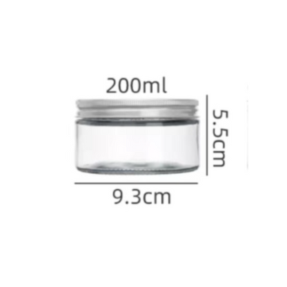 Glass Round Jars 6 Oz