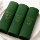 Green Paper Napkins With Logo