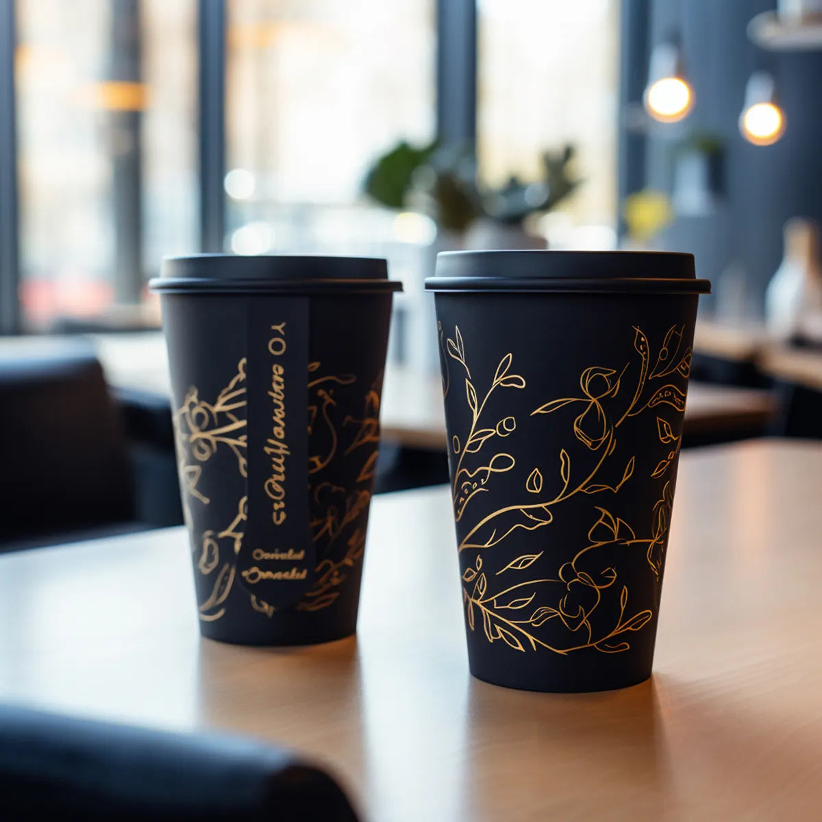 Custom Hot Coffee Cup | Sleeveless & Double Wall | Wholesale | Custom Logo