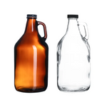 Reusable Glass Jug with Lid | 1/2 Gallon | For Juices, Kombucha, Ciders, Beers | Bulk Canada