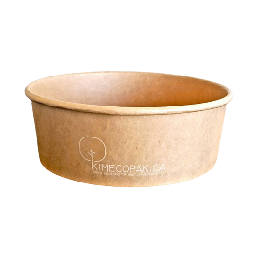 Kraft Paper Bowl with Secure Lid for Salad Lunch - China Karft Paper Bowl  and Salad Bowl price
