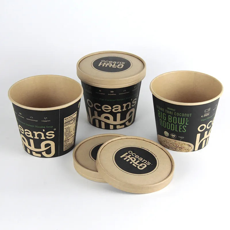 Paper Soup Container | Wholesale Supply with Custom Logo
