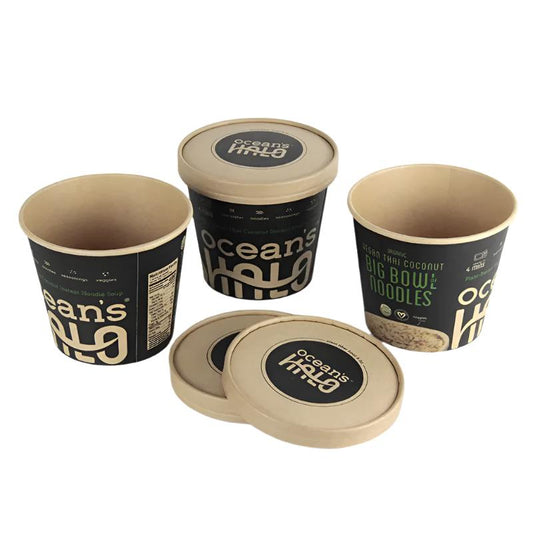 Paper Soup Container | Wholesale Supply with Custom Logo