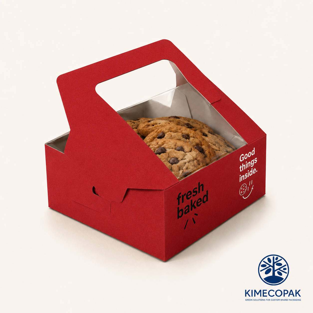 Custom Red Cookie Boxes That Make Your Bakery Stand Out