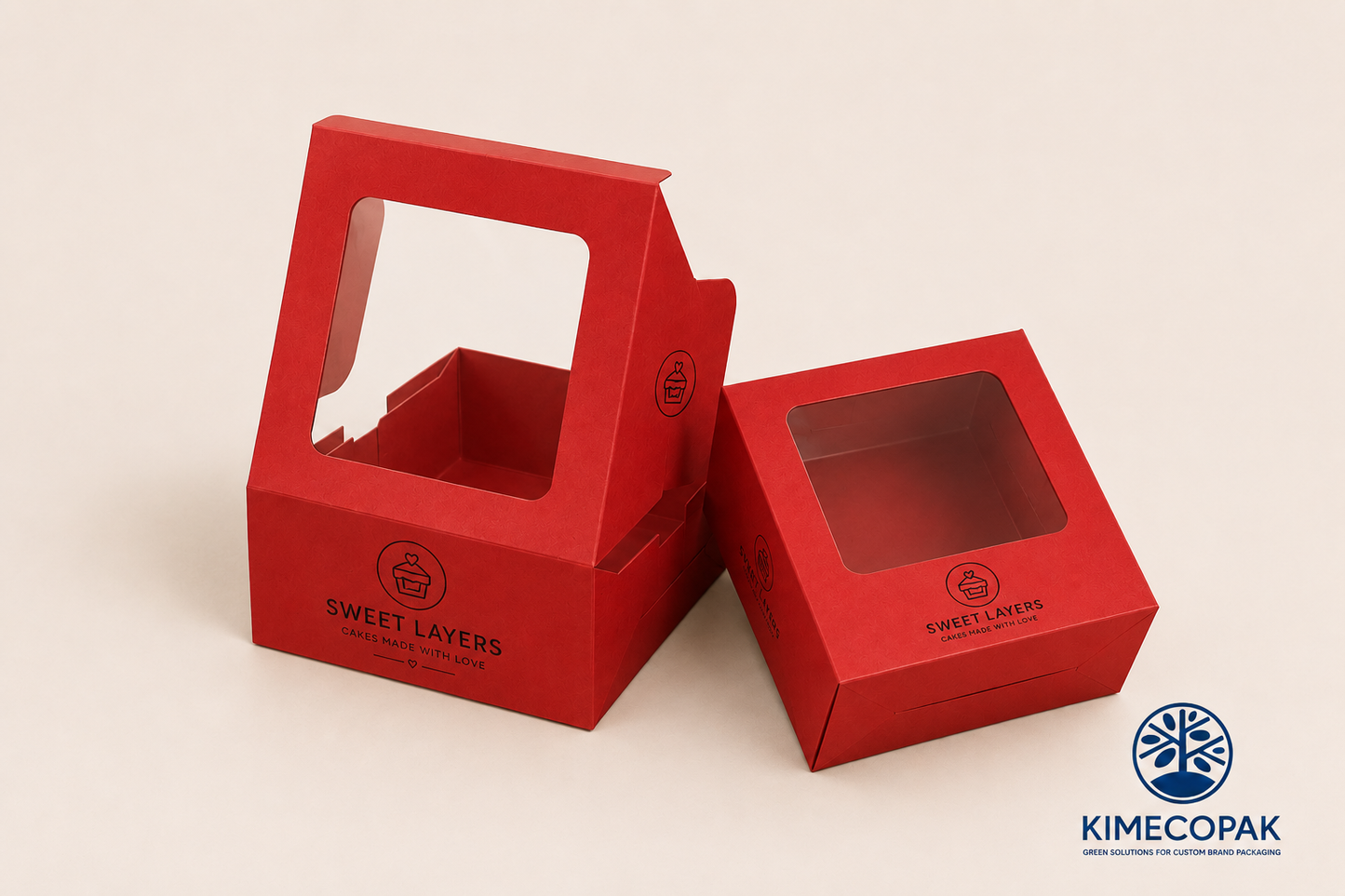 Custom Red Cookie Boxes That Make Your Bakery Stand Out