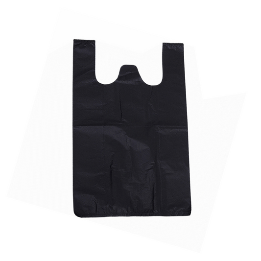 Reusable Black Non-Woven Bag 12.5" x 7" x 23"