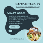 KimEcopak Sample Package #4 | Ramen/Noodle Edition