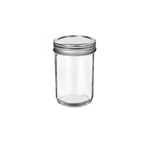 Standard Glass Canning Jars | 8 Oz | For Pickles, Vegetables or Sauces | Bulk Canada