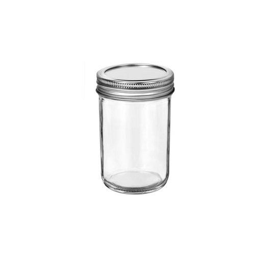 Standard Glass Canning Jars | 8 Oz | For Pickles, Vegetables or Sauces | Bulk Canada