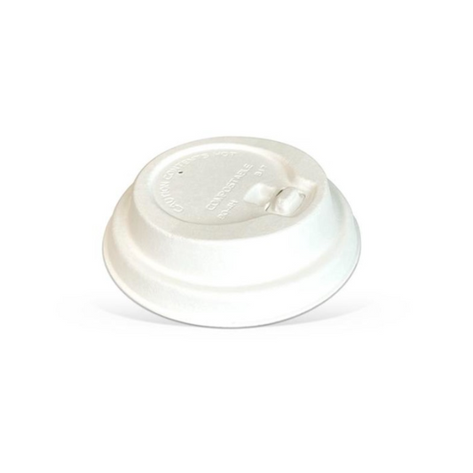 Sugarcane Lid 90mm For 12/12/16 Oz Cup Wholesale Pricing Canada