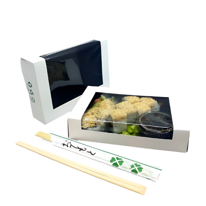 SAMPLE | Sushi Box with Custom Logo | Small & Medium & Large Size