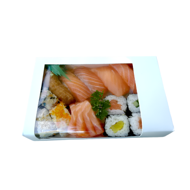 sushi box custom logo sample