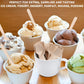 Mini Ice Cream Spoon Wooden 3.75 inches | Square End for Ice Cream and Tasting | 1000 Pcs/Case