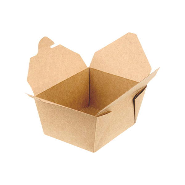 50 PACK Take Out Food Containers 26 oz Kraft Brown Paper Take Out Boxes  Microwaveable Leak and Grease Resistant Food Containers - To Go Containers  for Restaurant, Catering - Recyclable Lunch Box #1 