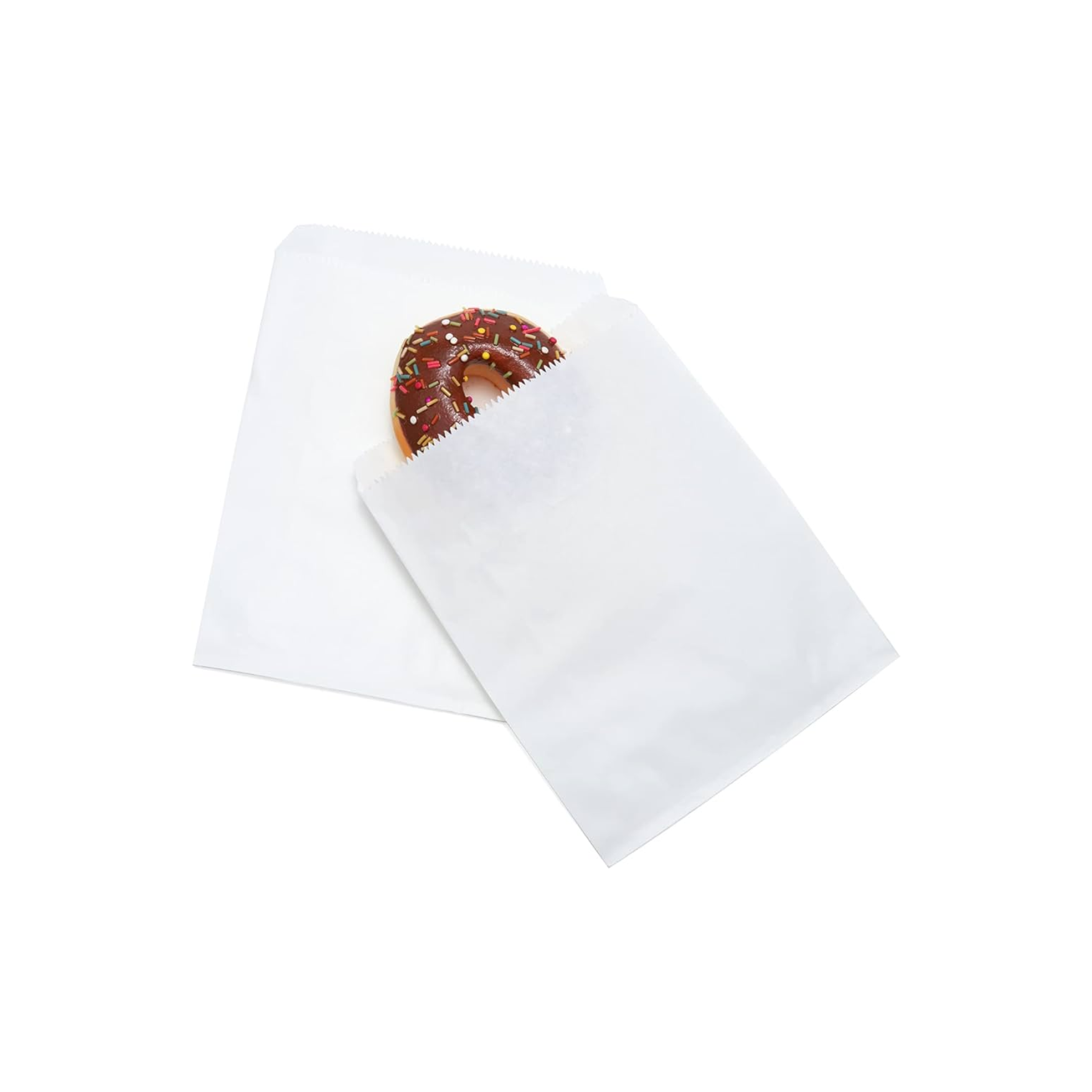 White Paper Toast Bread Bag l For Bakery, Cookies, Snacks, Sandwiches ...