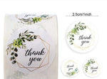 THANK YOU Stickers Roll _ (500 Pcs) - KimEcopak